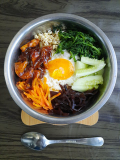 Foto resep Nasi Campur Korea (Bibimbap)