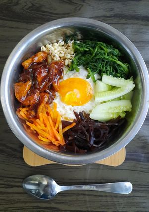 Foto resep Nasi Campur Korea (Bibimbap)