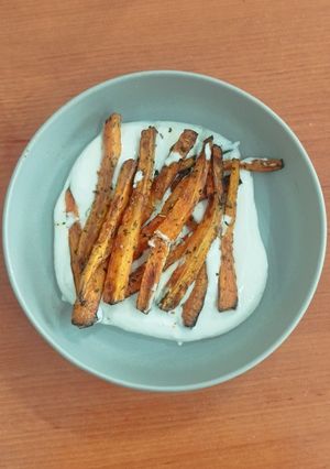 Una foto de Zanahorias con base de ricotta