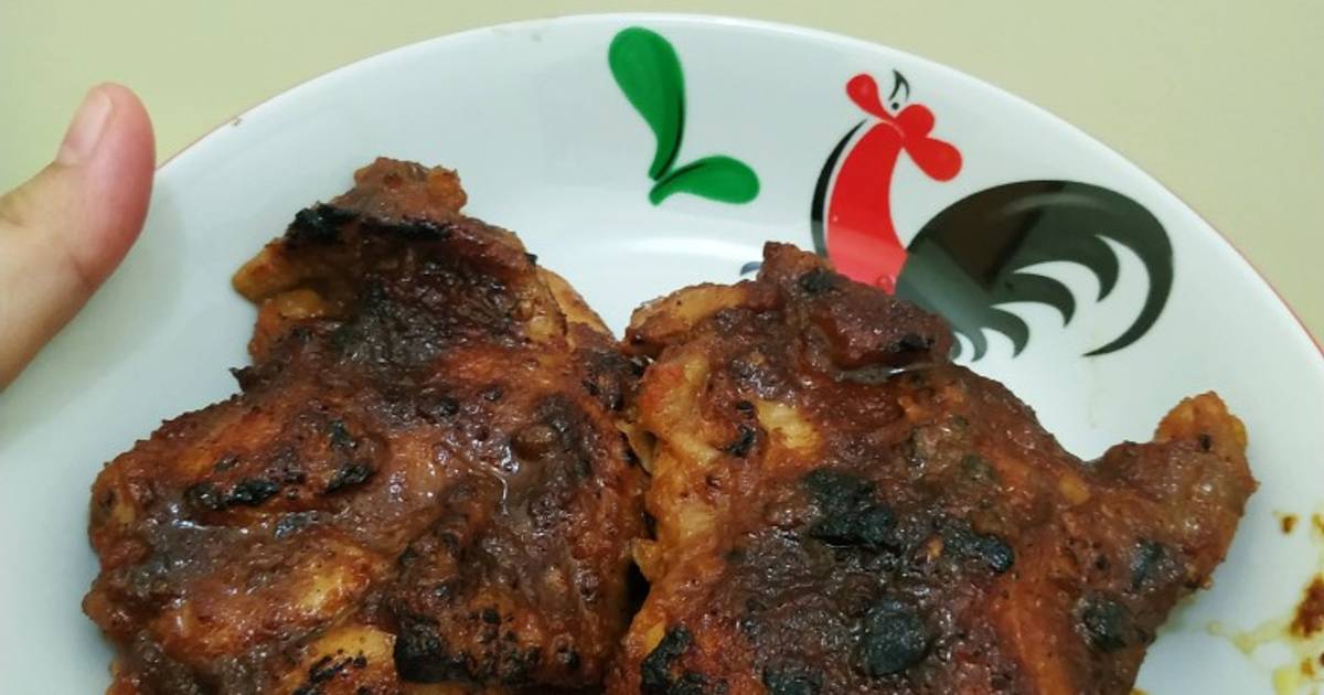 505 resep ayam bakar bumbu rujak enak dan sederhana ala