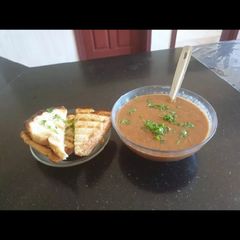 A picture of Red kidney beans Soup.#4 week challenge# Charity Challenge.