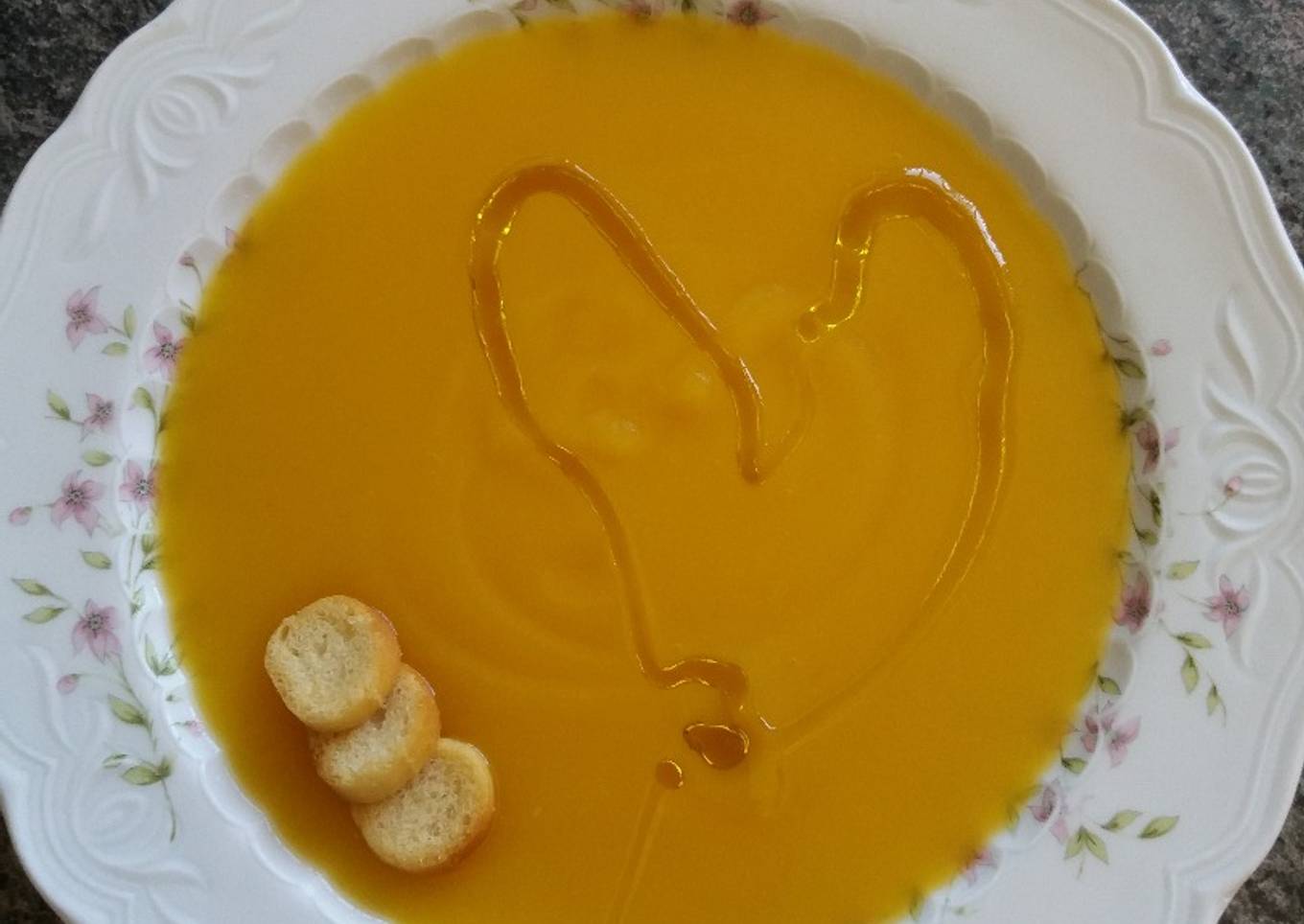 Crema de calabaza🍊🍁