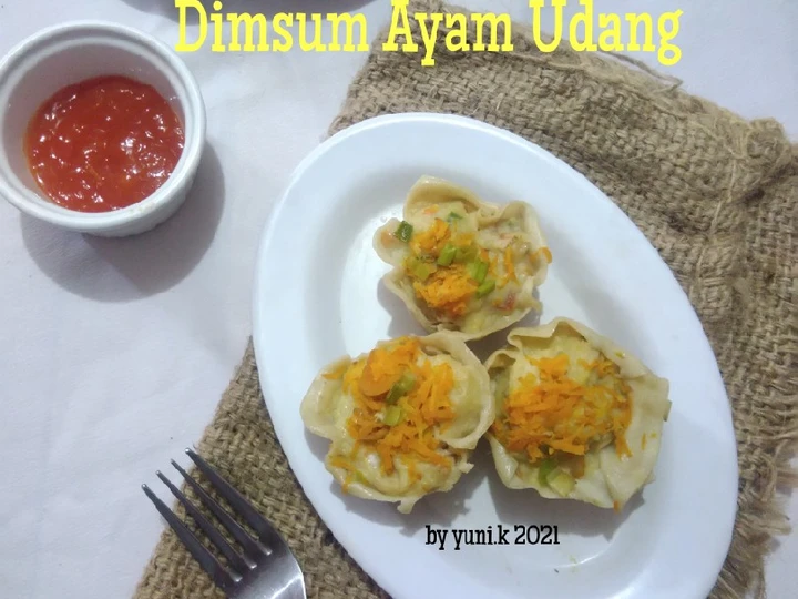 Langkah Mudah untuk Menyiapkan Resep  Dimsum Ayam Udang yang Sempurna, Enak Banget