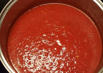 Unique Cuisine Plain Tomato Sauce Delicious Simple