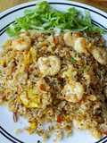 Spicy Shrimp Fried Rice (Indonesian Style)