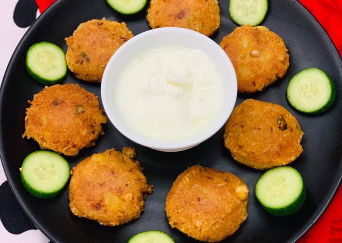 Samak Paneer Tikkis