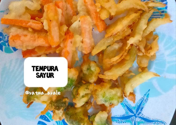 Resep Mudah Tempura sayur Mantul Banget