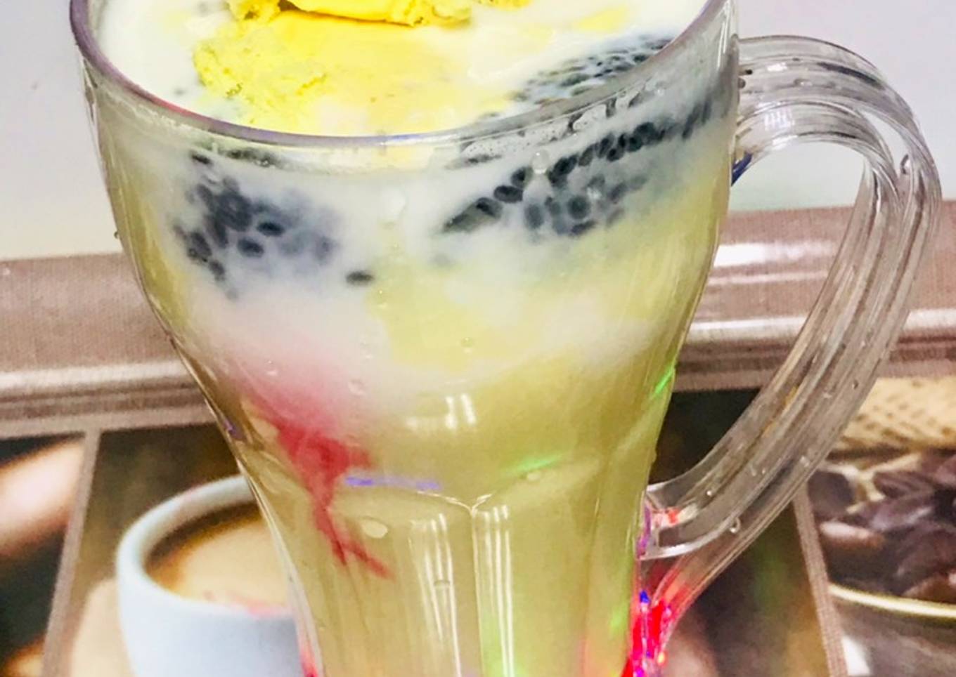 Khoya Custard milkshake