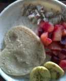 Panqueques con formas
