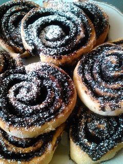 Kakaós csiga recept fotója