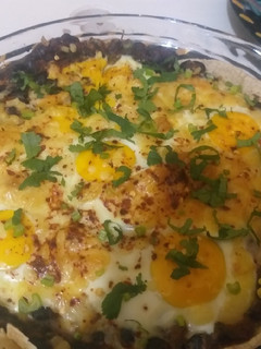 Una foto de Huevos a la mexicana en horno