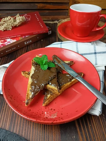 Cara Mudah Membuat Resep RoPang Choco Cruncy (roti panggang) yang Bikin Ngiler Anti Ribet, Mantap Sekali