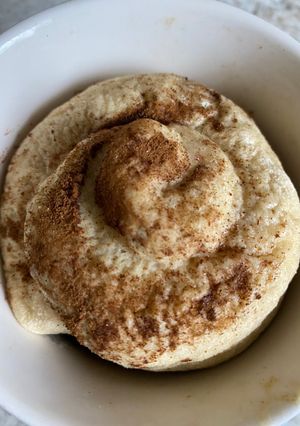 Mikrós fahéjas csiga, -mentesen recept fotója