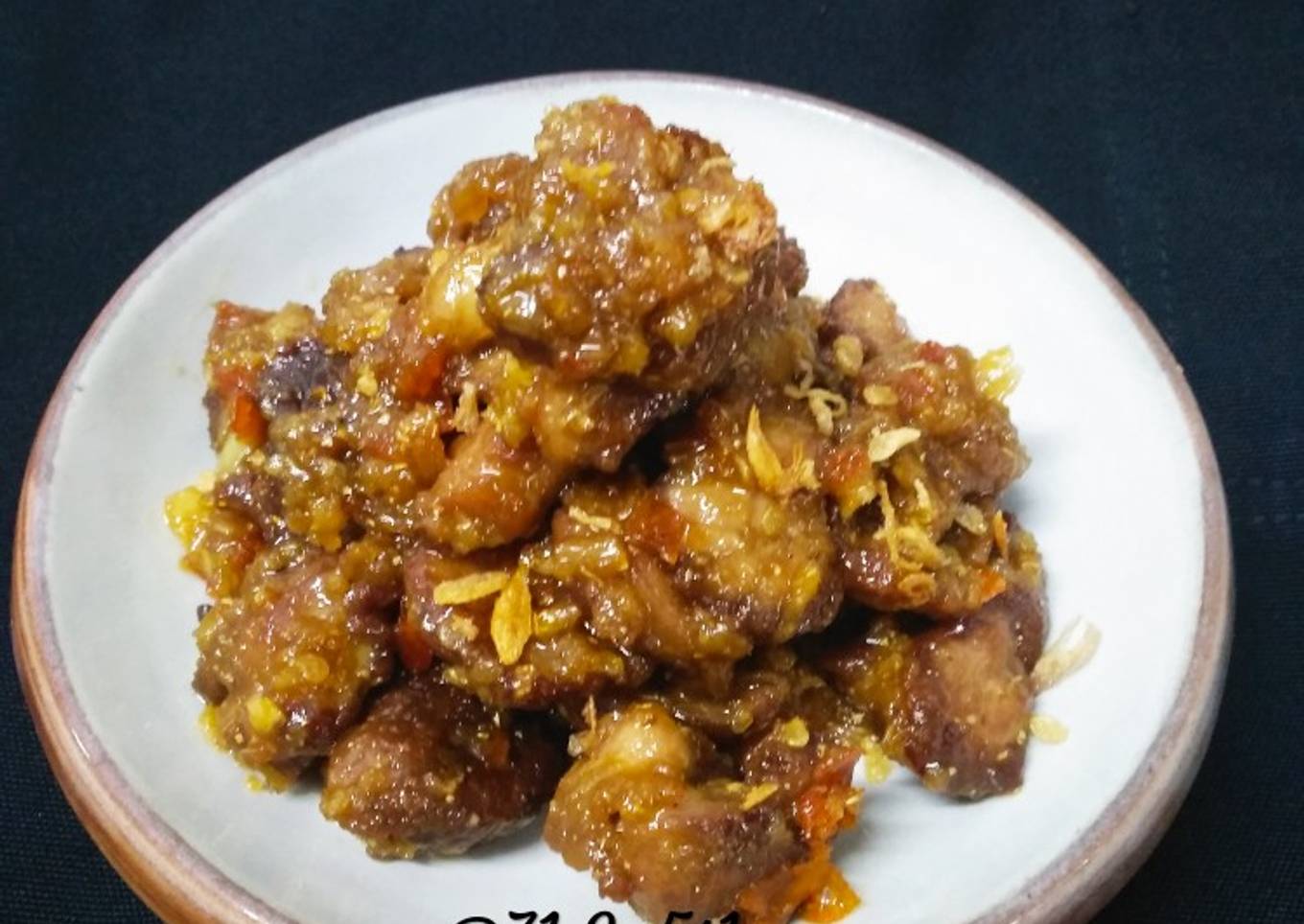 Spicy Pork with Honey