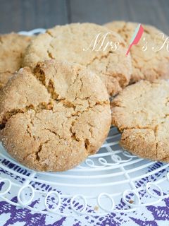 【簡單易做】花生醬餅乾 的食譜成品照片