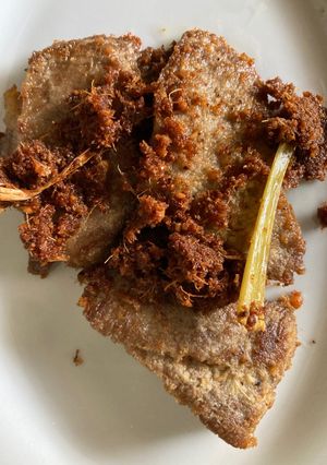 Foto resep Empal Goreng Serundeng Lengkuas + Kemiri