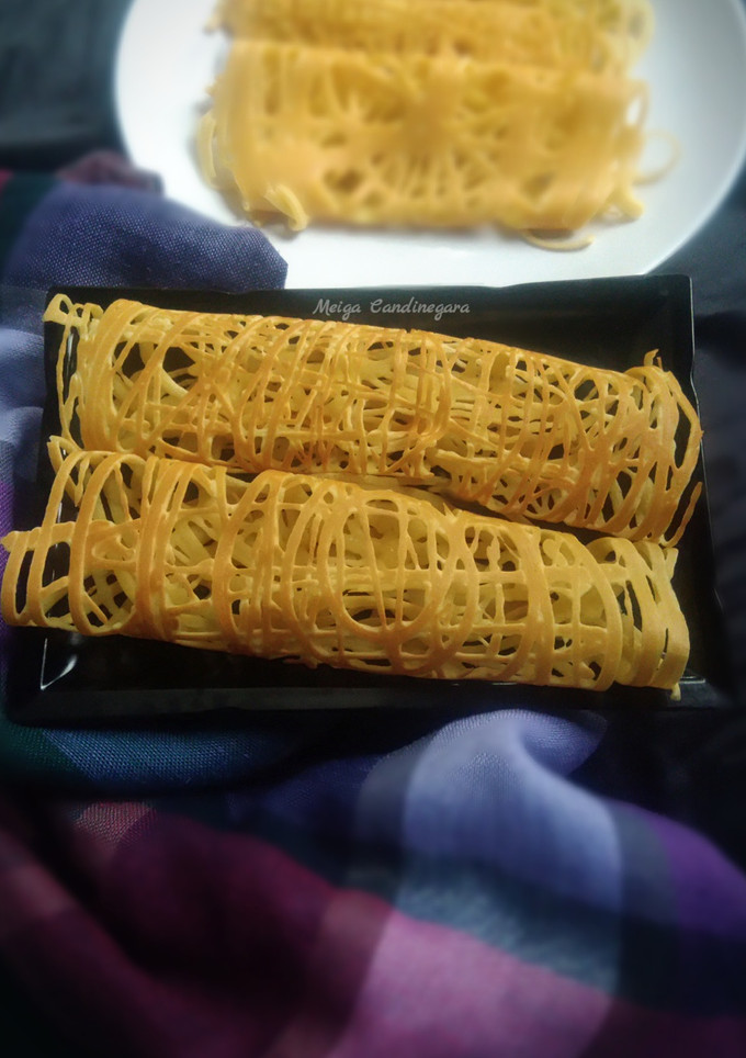 Foto resep Kue Sarang Laba-Laba
