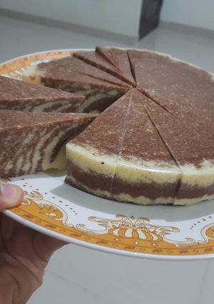 Foto resep Puding Marble