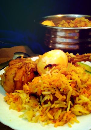 চিকেন দম বিরিয়ানী (chicken dam biriyani in Bengali) রেসিপির প্রধান ছবি