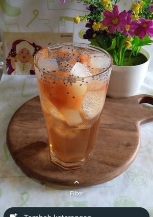 Foto resep Es Teh Tropikal
