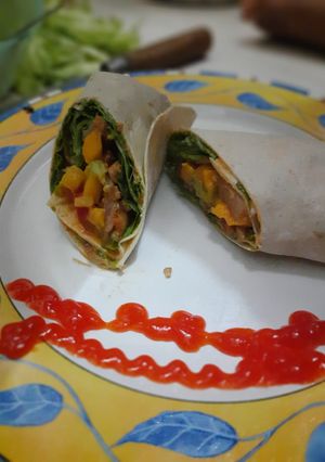 Foto resep Kebab Ayam Mix salad buah