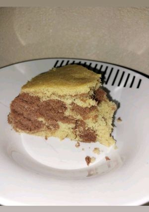 A picture of Marble cake (baked using Jiko).