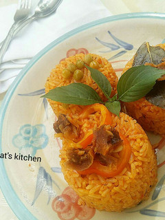 A picture of One pot party jollof rice.