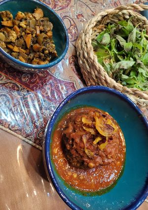 عکسی از دستور کوفته تبریزی
