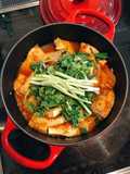 Tofu in tomato sauce