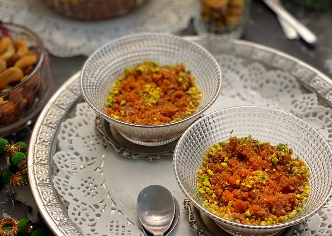 Soji aur khopray ka halwa