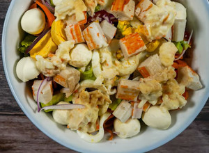 Foto de Salada de Delícias do Mar com Abacate