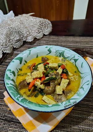 Foto resep Jangan Lombok Tempe & Kikil
