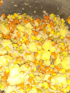 Una foto de 『 Ensalada de papa completa 』