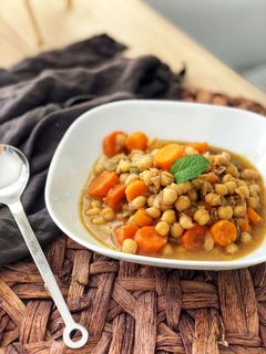 Una foto de Rápido guiso de garbanzos con garam masala en ClickChef Moulinex