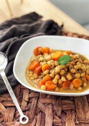 Foto principal de Rápido guiso de garbanzos con garam masala en ClickChef Moulinex