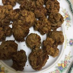 A picture of Gool kabab.