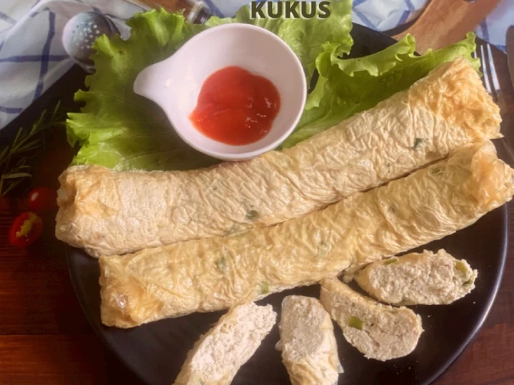 Cara Gampang Membikin Resep  Hekeng Ayam Tahu Kukus yang Enak, Bikin Ketagihan