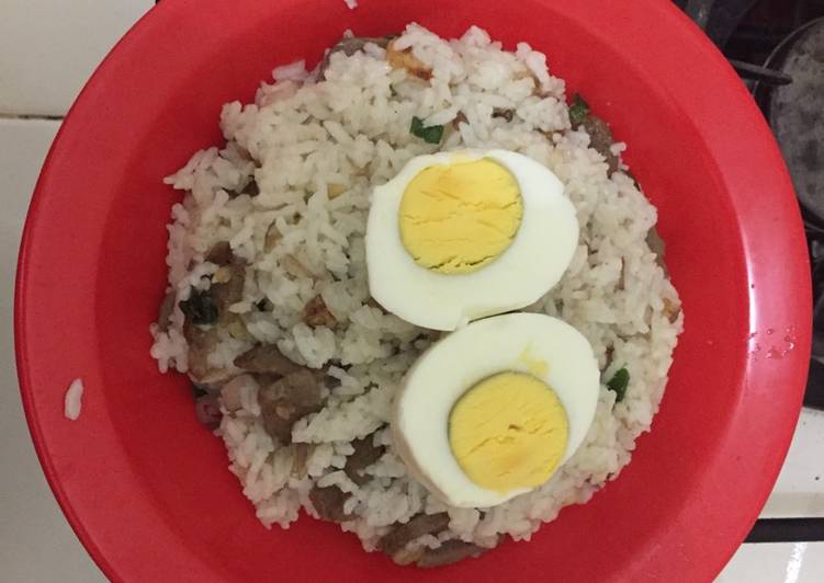 Nasi goreng putih | nasi goreng sederhana