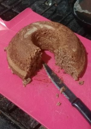 Una foto de Torta/Budincito Liviano de Chocolate (sin huevo)