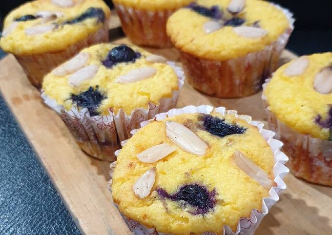 Blueberry Muffins Keto Gluten Free & Sugar Free