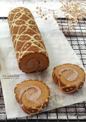 Foto resep Bolu gulung batik