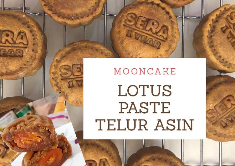 Cara Gampang Menyiapkan Mooncake Lotus Telur Asin, Bisa Manjain Lidah