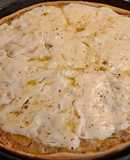 Tarta de jamón, queso y repollo