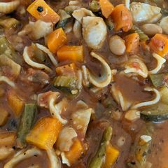 A picture of Instant Pot Minestrone Soup (GF/Vegan).