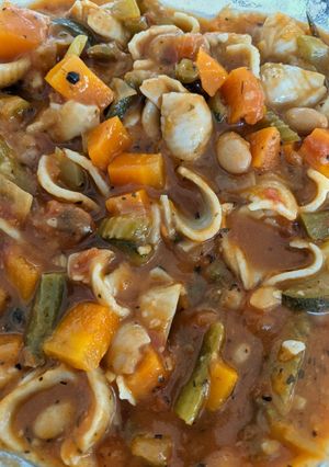 A picture of Instant Pot Minestrone Soup (GF/Vegan).