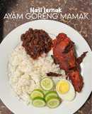 Nasi Lemak Ayam Goreng Mamak