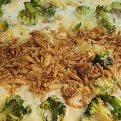 A picture of Pork Chop Scalloped Potato Bake.