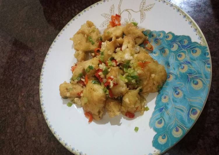 Resep Tahu Cabe Garam Anti Gagal