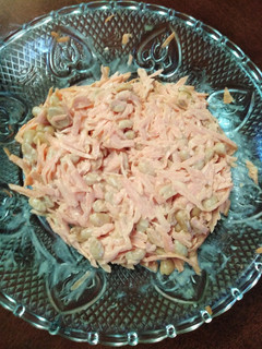Una foto de Ensalada de zanahoria y maní