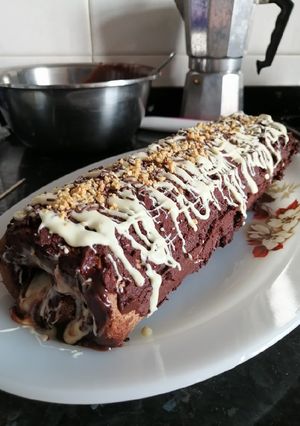 Una foto de Brazo de gitano de chocolate 🤤